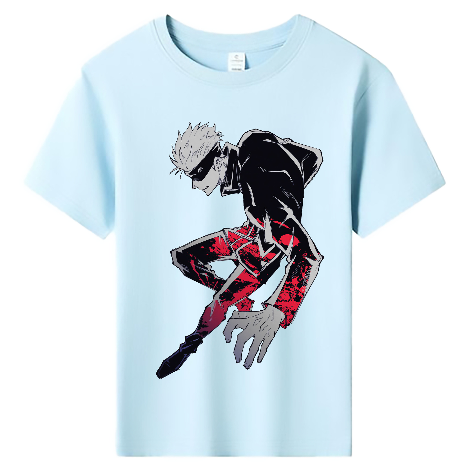 （画像用） 呪術廻戦 Jujutsu Kaisen 綿100％キッズTシャツ（フロントプリント）